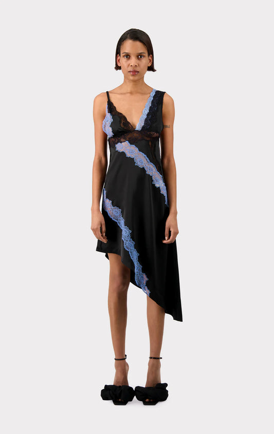 SINGLET DRESS WITH LACE DETAIL - LAST ONE