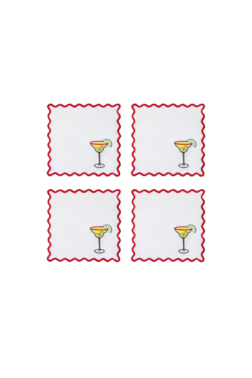 Spicy Margarita Cocktail Napkins | Set of 4