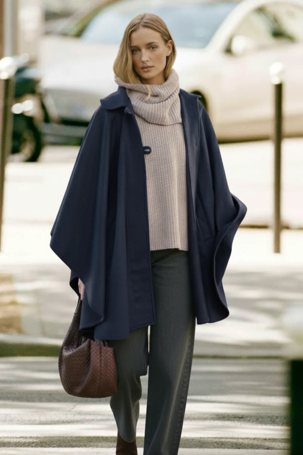 Short Joan Vest | Stone and Chocolate