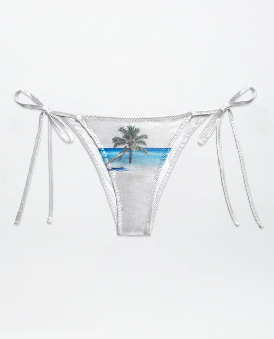 Palm Bottom - Shiny Silver