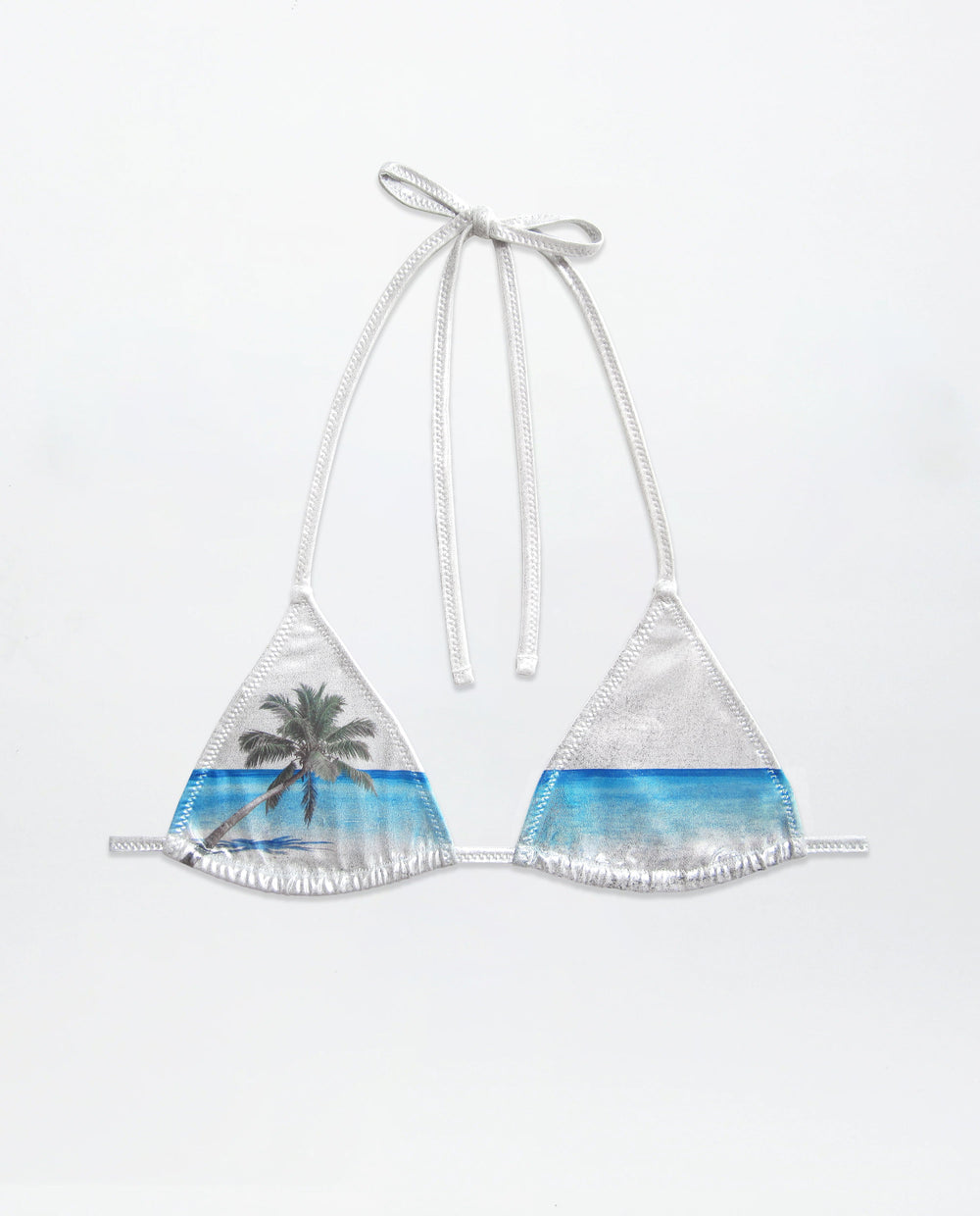 Palm Top - Shiny Silver
