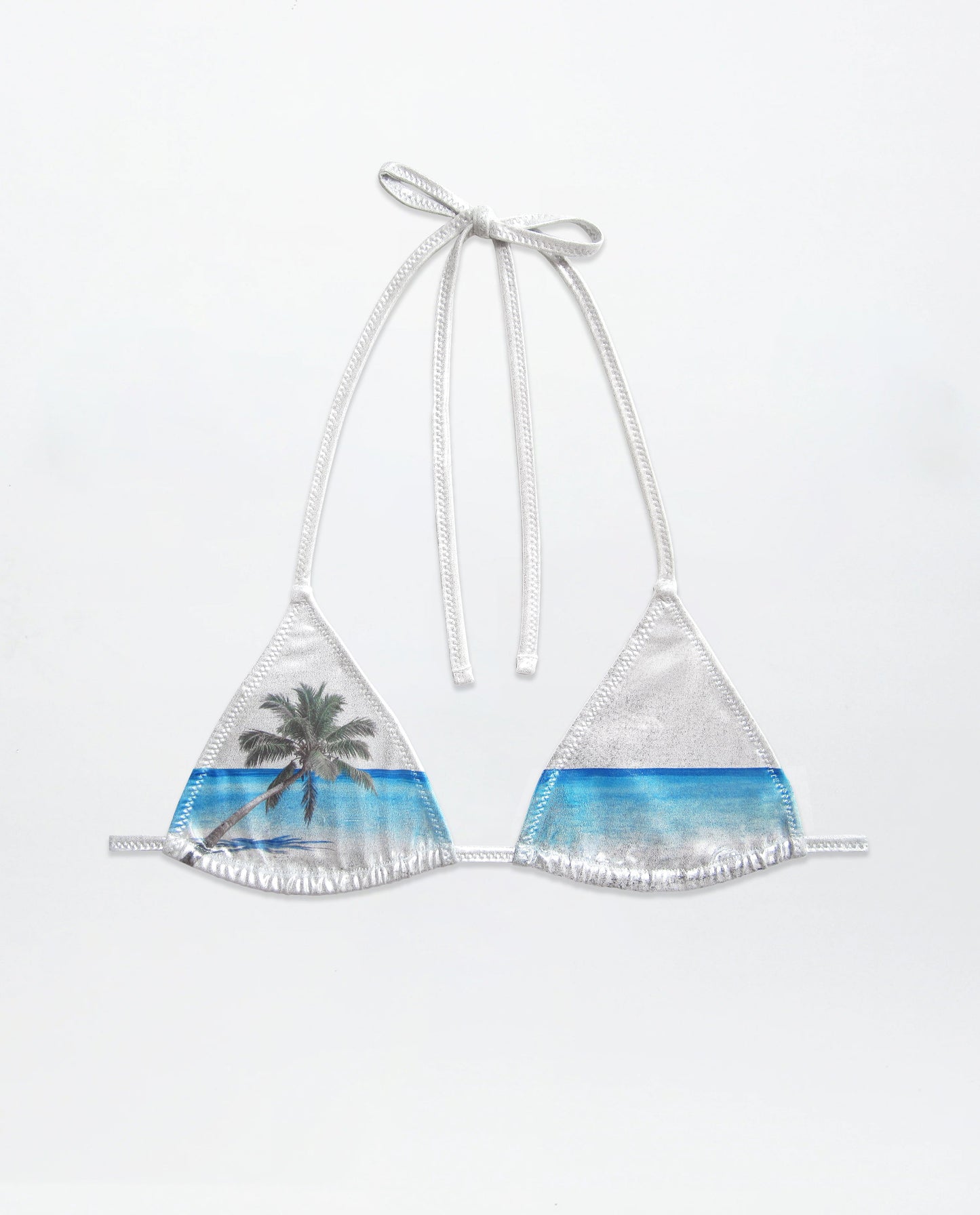 Palm Top - Shiny Silver
