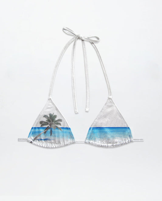 Palm Top - Shiny Silver