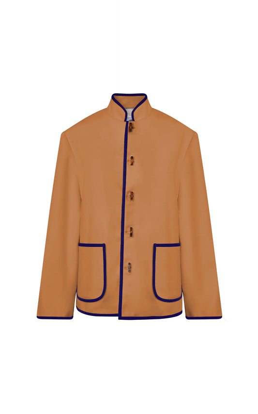 CLASSIC BLAZER - CAMEL