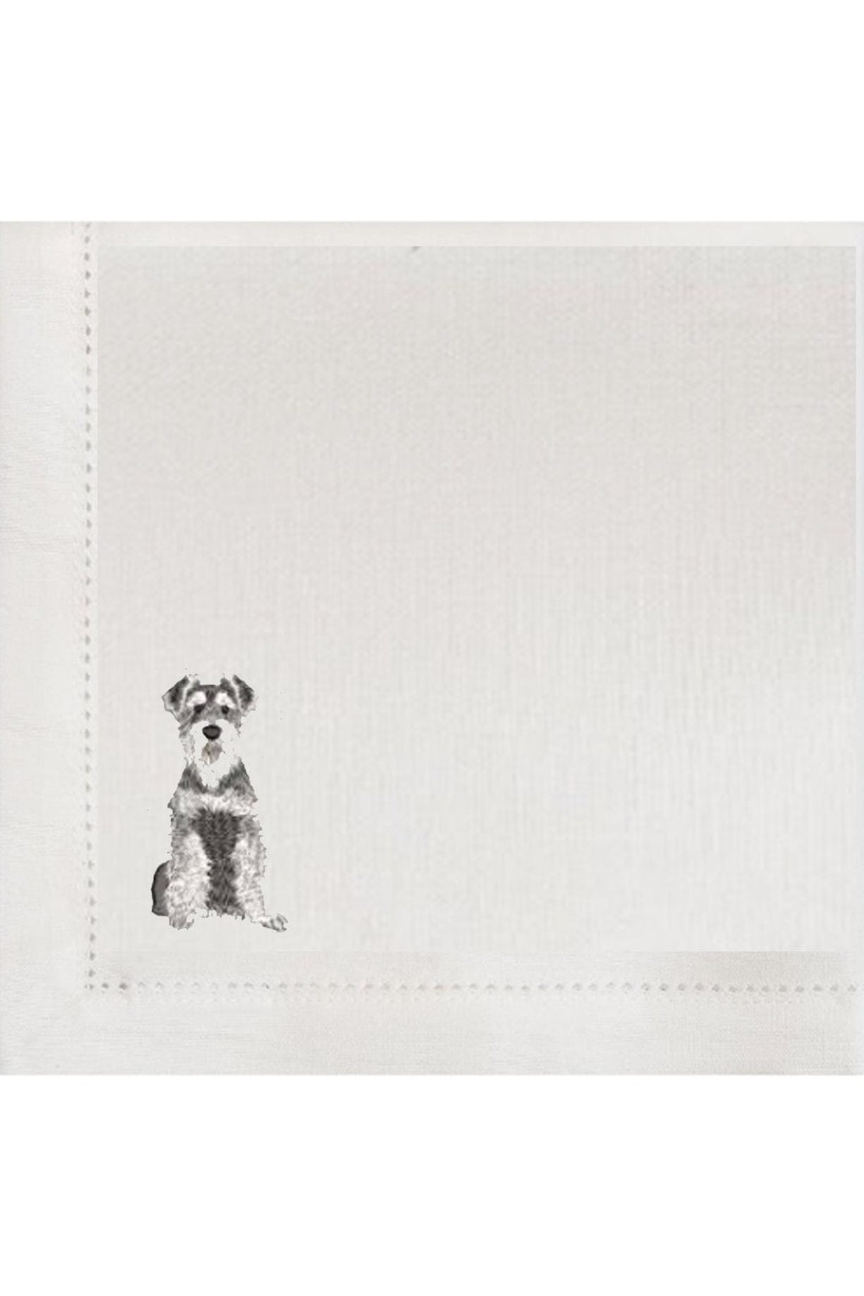 Doggie Linen Napkins - Set 4
