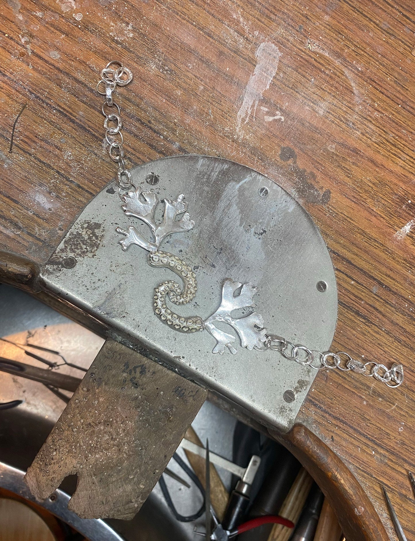 serena belt recycled silver process