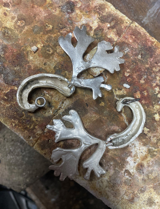 serena belt recycled silver workshop