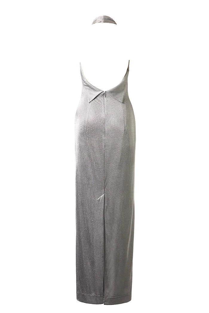 MALAIKA DRESS SILVER