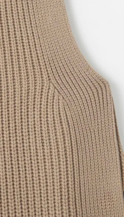 Short Joan Vest | Stone and Chocolate