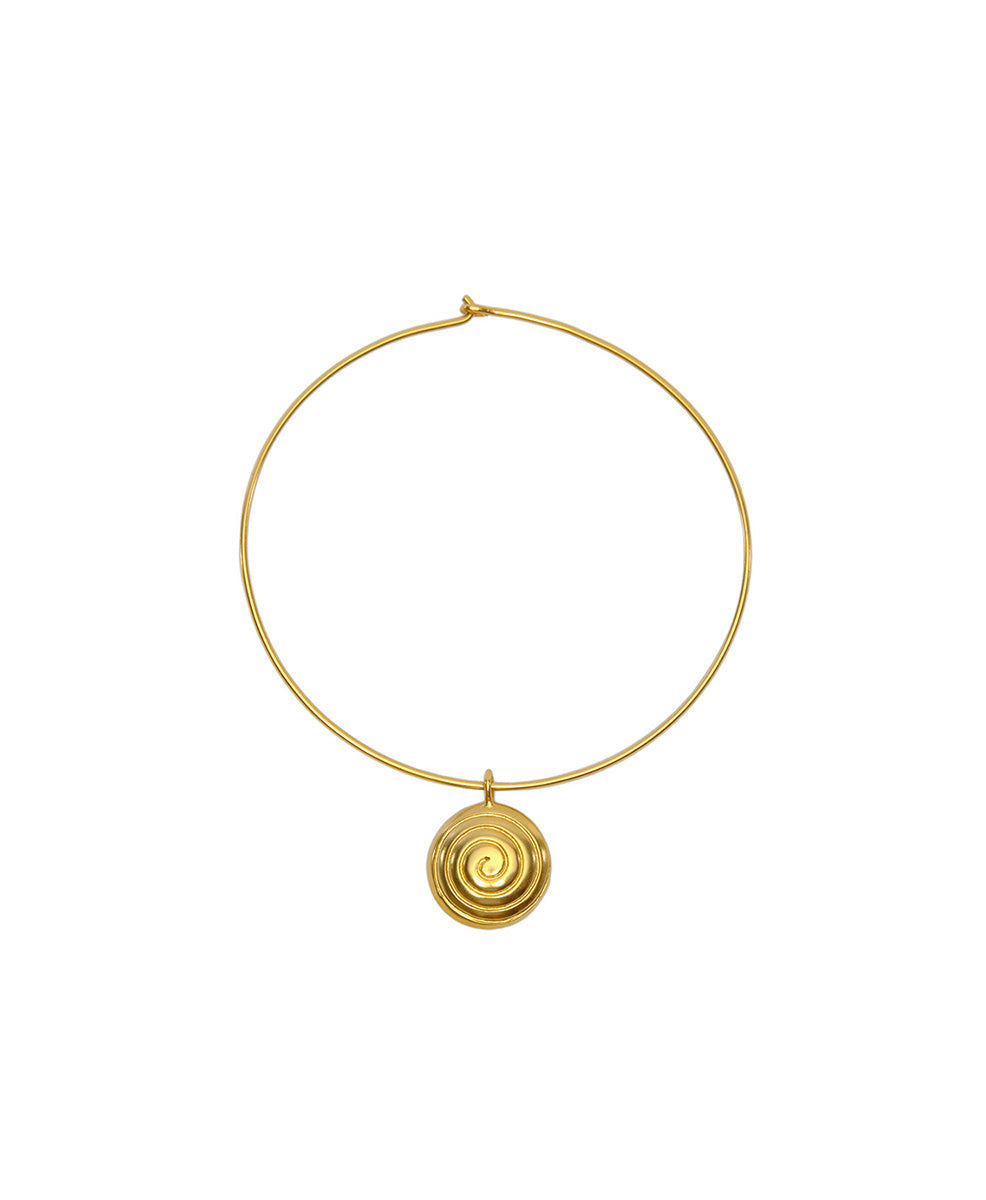 Spiral Choker Gold
