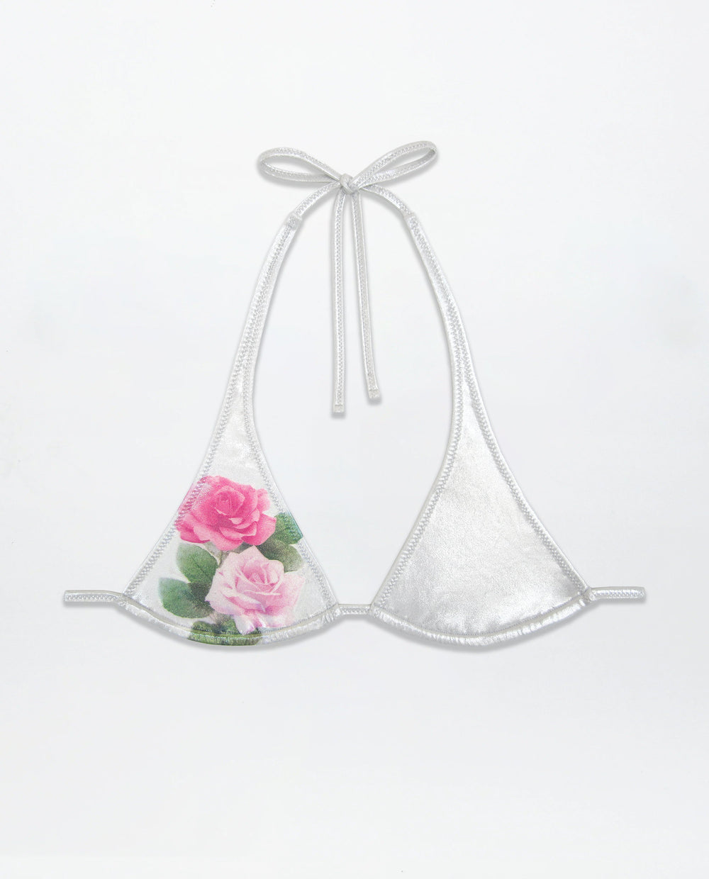 Rose Top - Shiny Silver