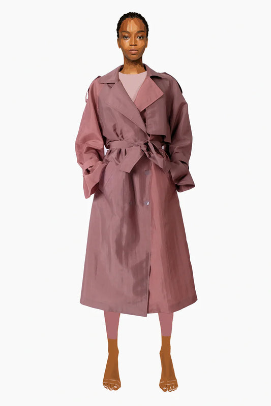 ION TRENCH DUST PINK