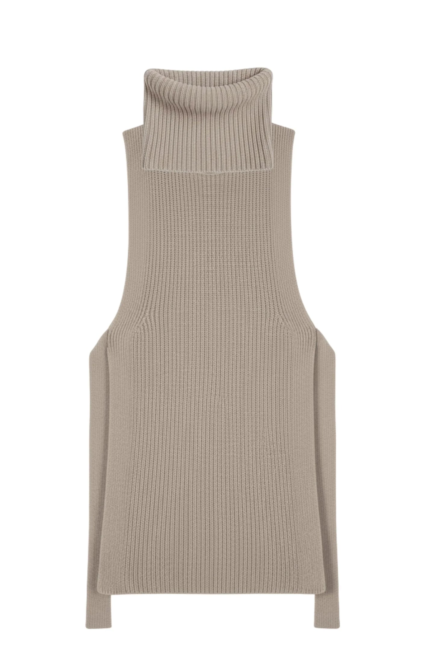 Long Joan Vest | Stone and Chocolate