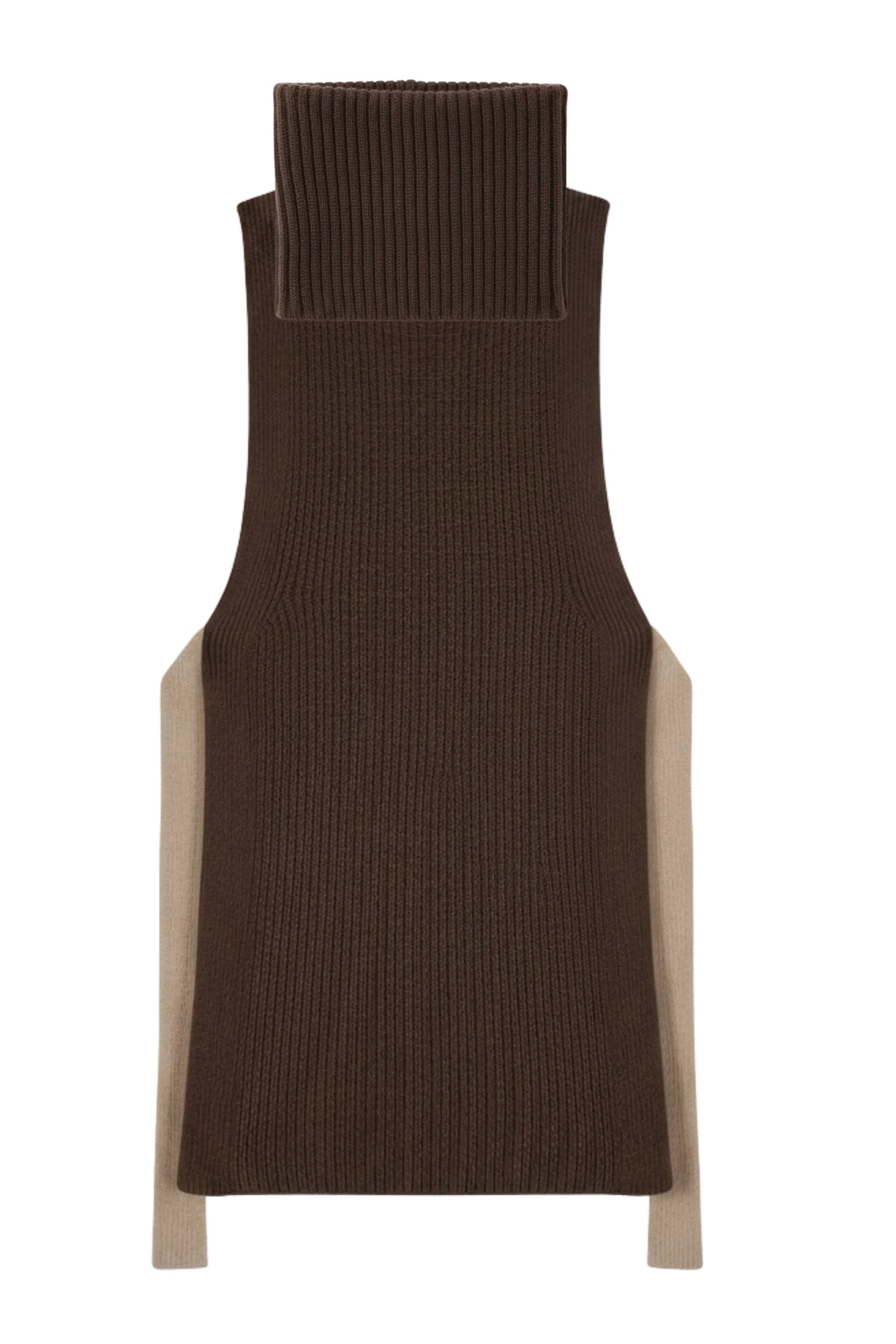 Long Joan Vest | Stone and Chocolate