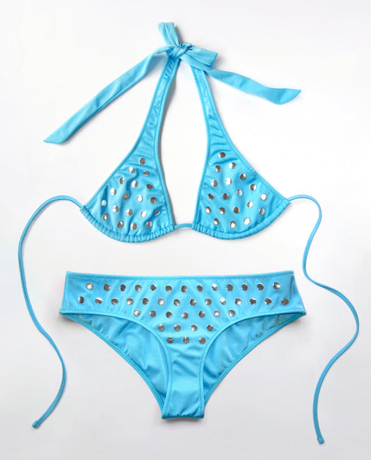 Glow Top - Aqua Blue