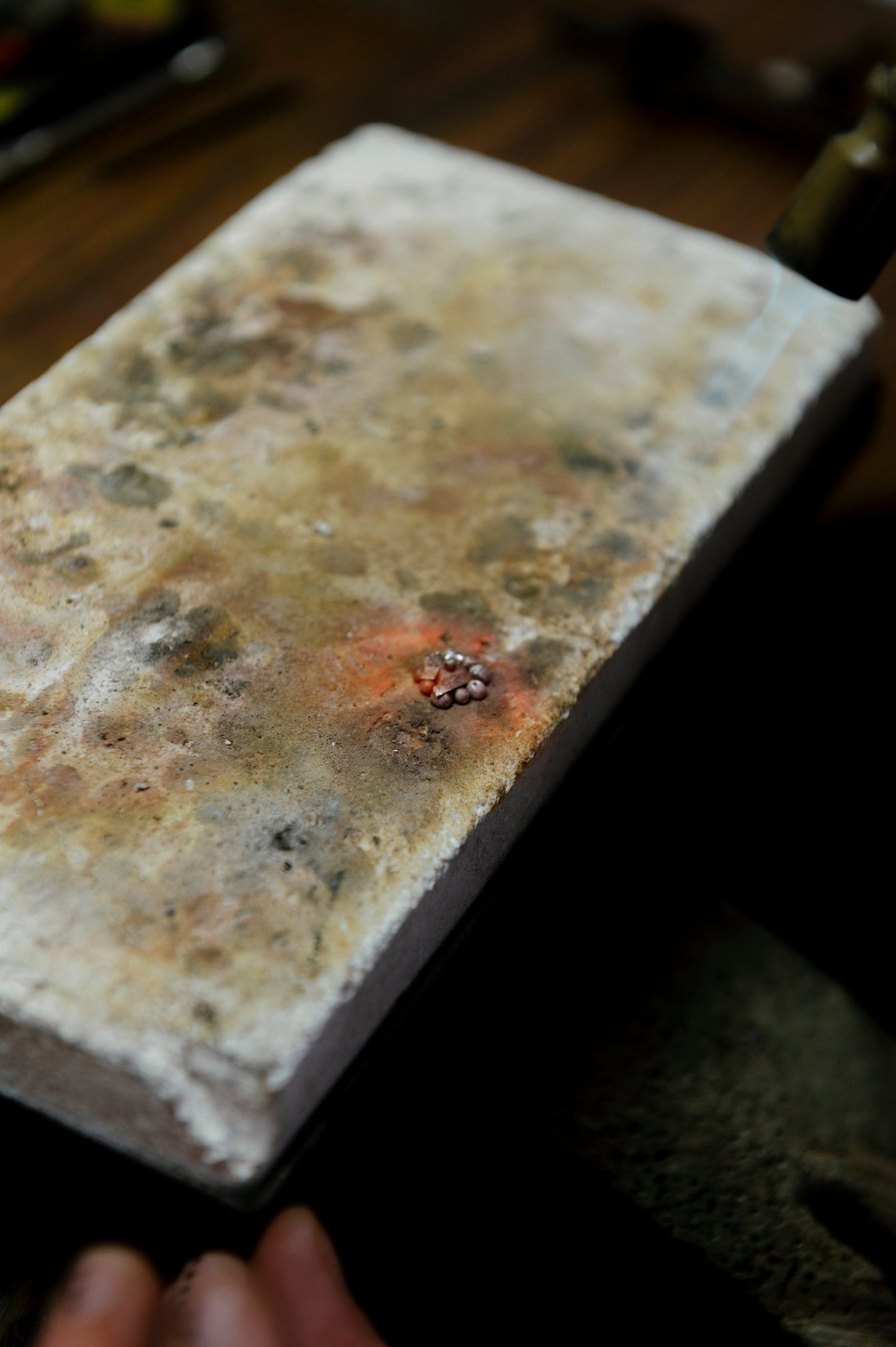 wax curving recycled silver anneal