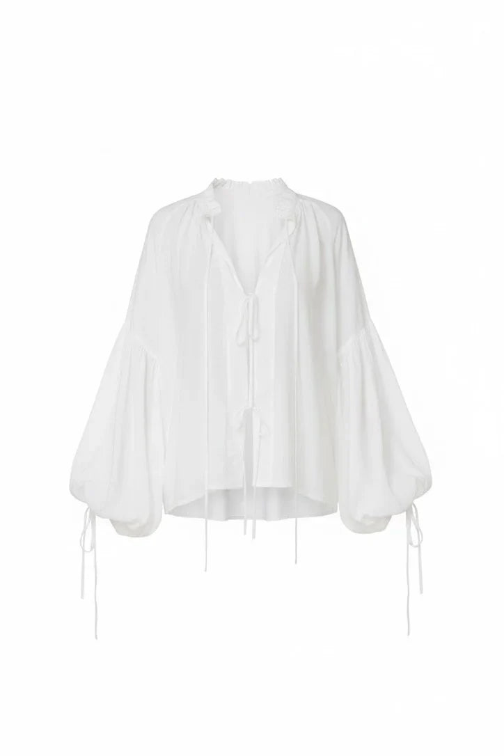 Mia Blouse | White